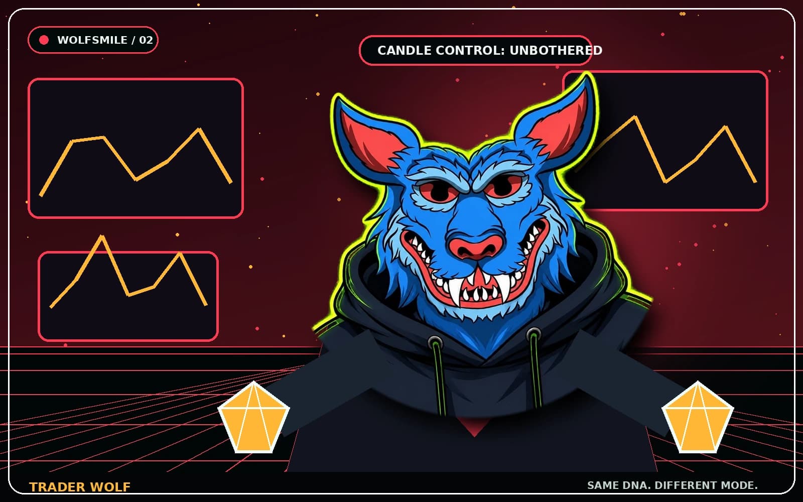 Wolfsmile character in Trader Wolf scene
