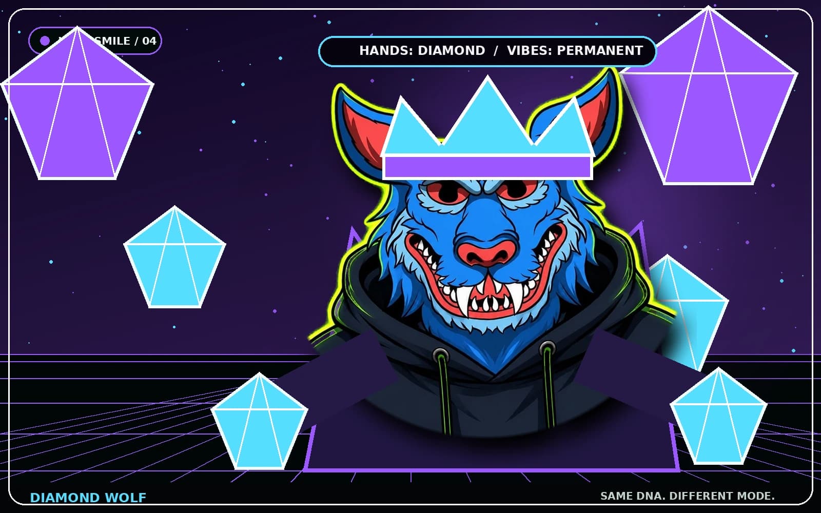 Wolfsmile character in Diamond Wolf scene